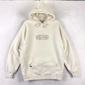 Violent Gentlemen Hockey Club Hoodie Mens XL White Heavyweight Streetwear Gym